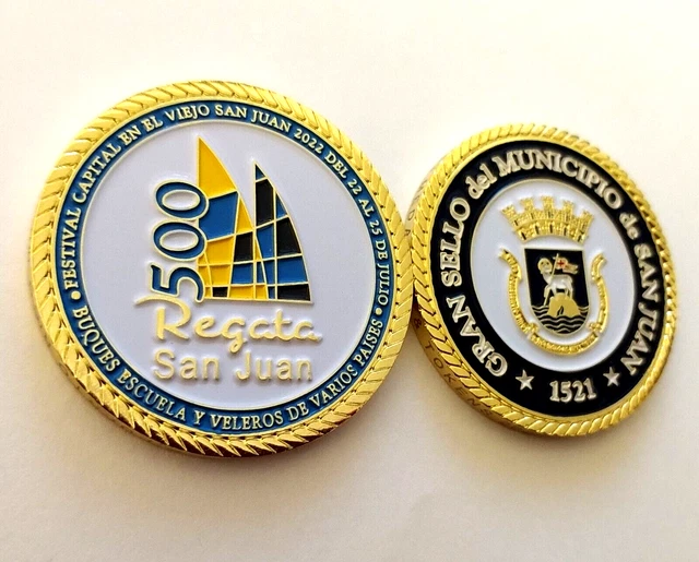 GRAN REGATA QUINTO Centenario SAN JUAN Edición 500 Años 1521 PUERTO