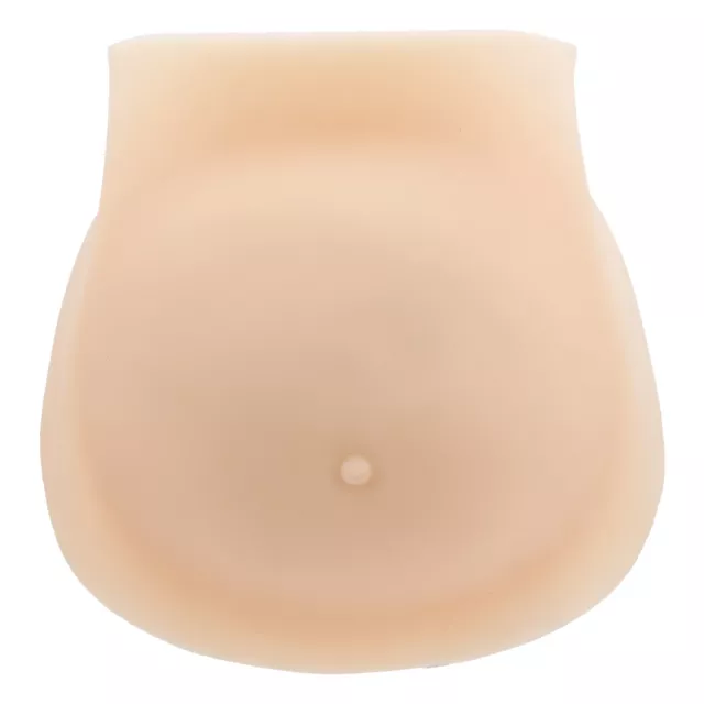 XL-WHITE) FAKE BELLY Costume Silicone Pregnancy Belly Artificial Props  £111.55 - PicClick UK