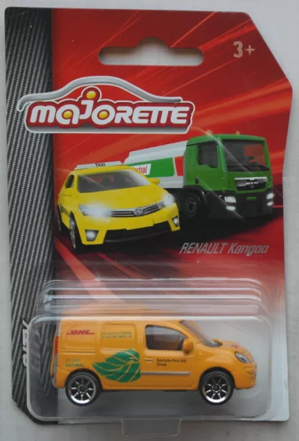 Majorette Renault Kangoo Electric Drive melonengelb Deutsche Post DHL Neu/OVP