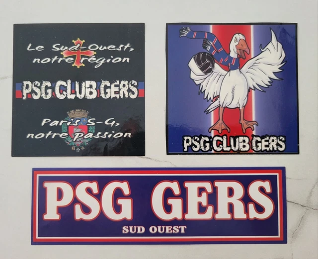 AUTOCOLLANTS ULTRAS PARIS SG Stickers Virage Auteuil X20 Autocollants 176648015846