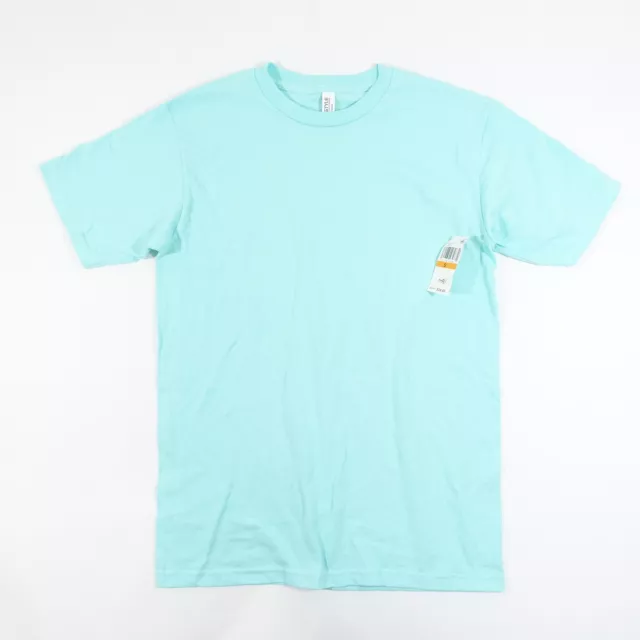 Alstyle Habillement Aqua Vert Bleu Petit T-Shirt Hommes Neuf