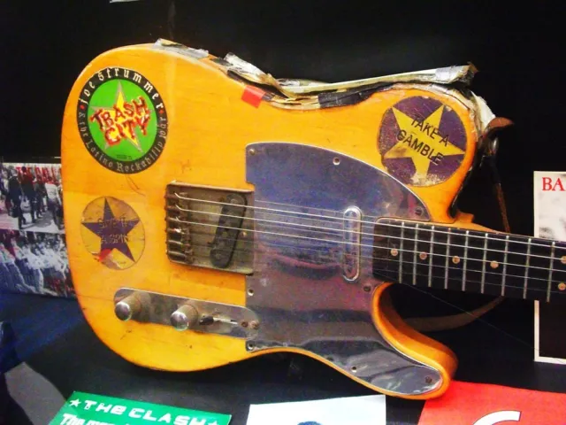 Joe Strummer Style Butterscotch Telecaster Relic Guitar Body OLD SKOOL RELICS