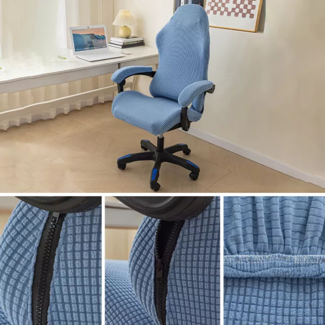 Dust-proof Gaming Chair Cover Shrinkage-free Stylish Nordic Solid Color
