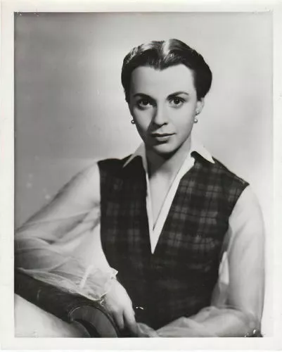 ORIGINAL Pressefoto - Claire Bloom - "Lime Light" - 1952