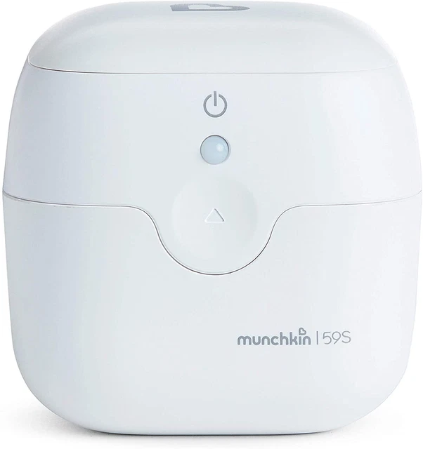 Munchkin tragbarer UV-Sterilisator tötet 99 % der Keime in 59 Sekunden Weiß