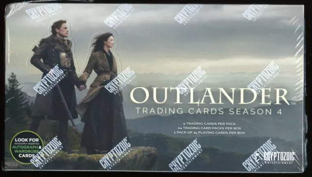 2020 Cryptozoic Outlander Season 4 Factory Sealed HOBBY BOX