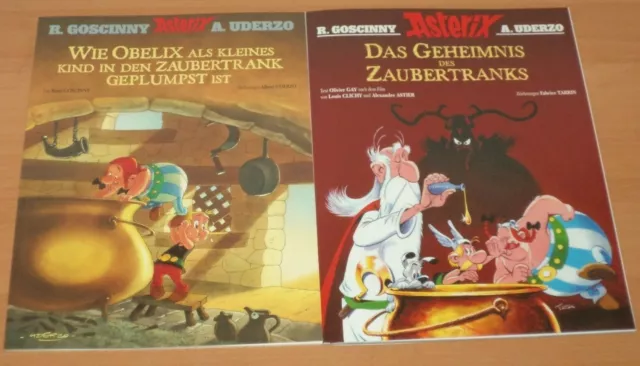 2 X Asterix & Obelix Sonderbände "ZAUBERTRANK" NEU