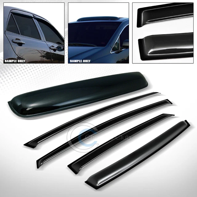 In-Channel Smoke Rain Guard Window Vent Visor For 2013-2018 Nissan Altima Sedan - Foto 3