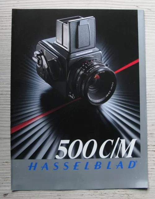 Hasselblad 500 C/M - die Legende - Prospekt 1985