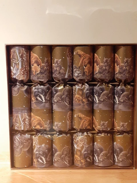 Galletas de Navidad Robin Reed HECHAS A MANO - COLOR DORADO - 12 pulgadas - paquete de 6 ¡NUEVAS!¡!