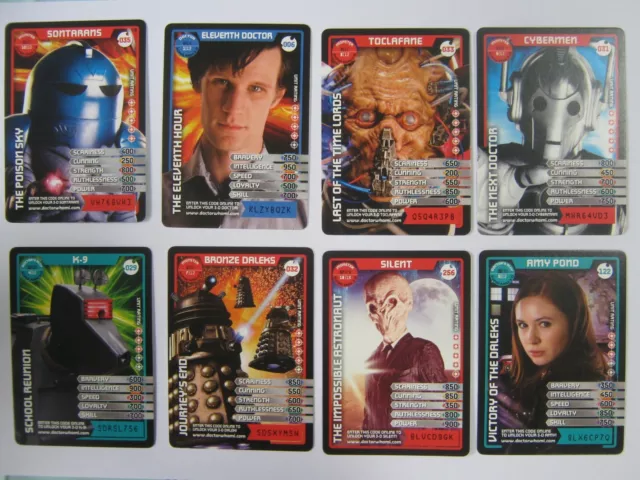 Dr Who Monster Invasion & Extreme choose common rare and super rare cards new