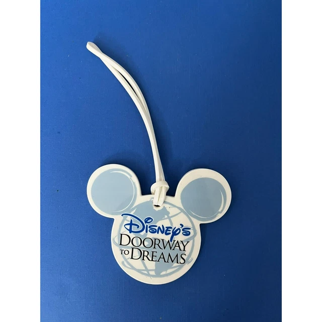 DISNEY VACATION CLUB Disney’s Doorway To Dreams Luggage Tag Mickey Ears