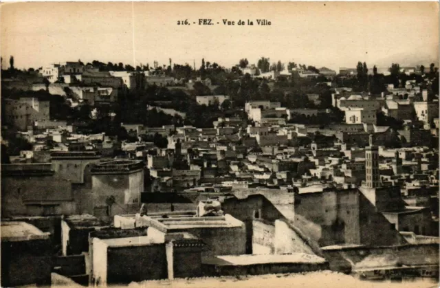 CPA AK MAROC FEZ - Vue de la Ville (219292)