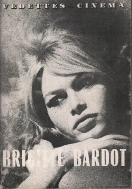 Poster Vintage Brigitte Bardot Noir Et Blanc - Années 60 - Taille Moyenne