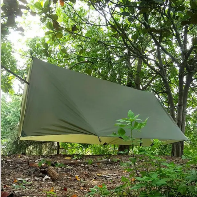 Camping Zelt 4 Personen Wasserdichte Zelt Plane Sun Rain Shelter Ground Cloth