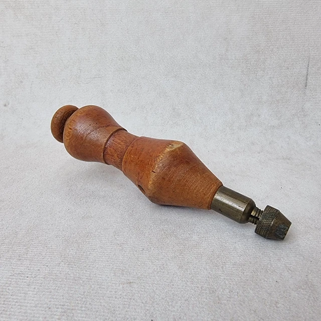 Ancien Poinçon De Cordonnier / Bourrelier – Outil Vintage En Métal – Occasion