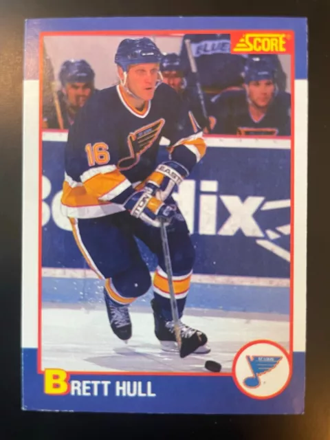 Brett Hull 1991 Score Kellogg's Limited Edition #21 St. Louis Blues