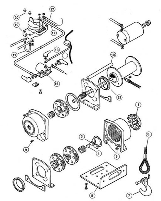 Warn Replacement Solenoid For The A2000 Winch 62871