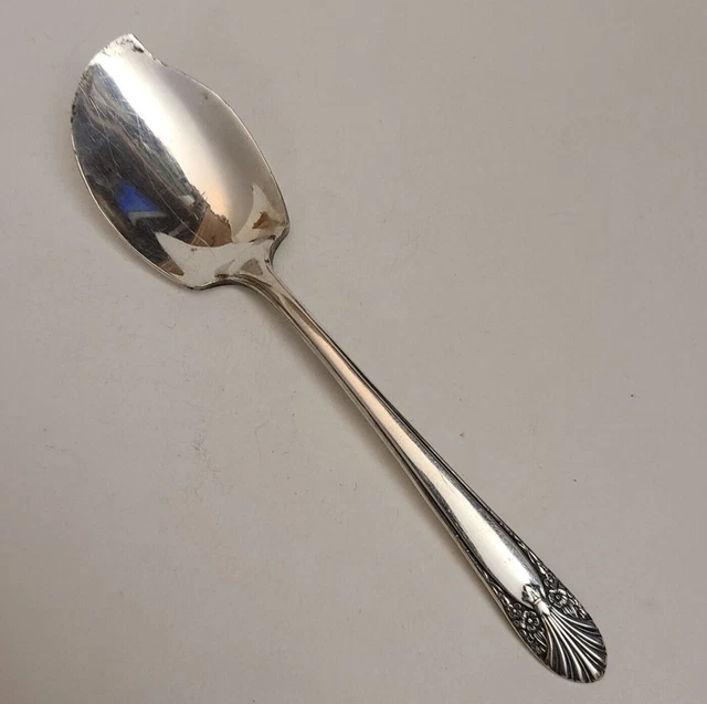 Serving Spoon Crown Silver Plate Spoon VINTAGE CROWN