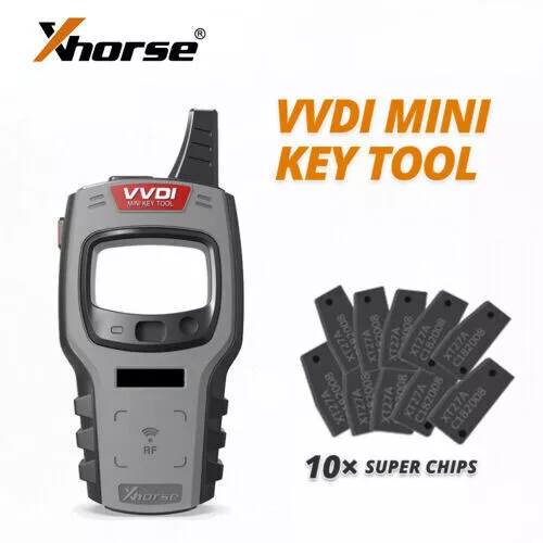 Xhorse VVDI Mini Key Tool Remote Generator Programmer +10x VVDI  Super Chips