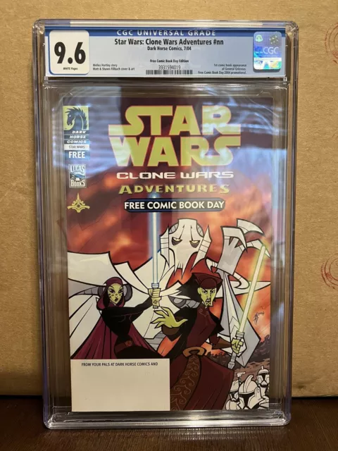 Star Wars Clone Wars Adventures #Nn Cgc 9.6 1St General Grievous Fcbd Edition