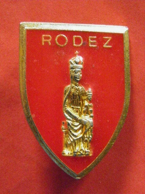 Broche Insigne Militaire - Diocèse De Rouen - Vintage, Sans Marque - Occasion Pour Collectionneurs