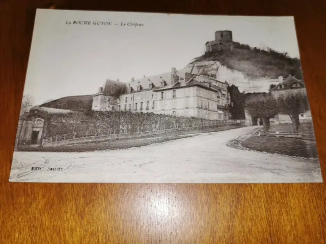 CPA - 95 - LA ROCHE GUYON - Le Château