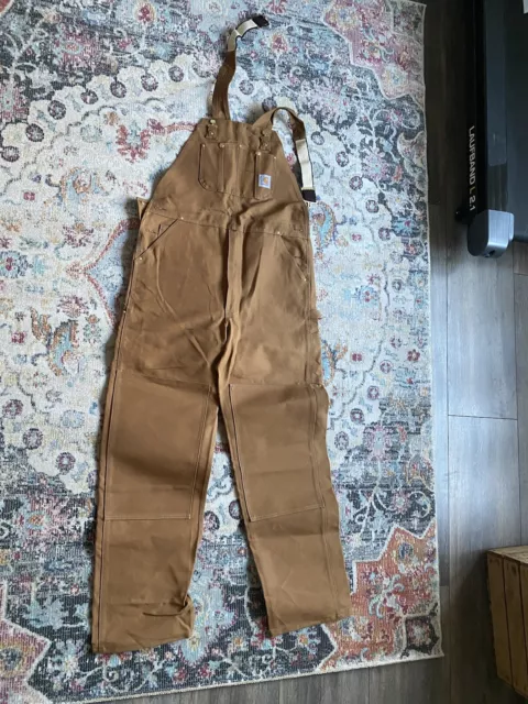 Carhartt Latzhose FIRM DUCK INSULATED BIB OVERALL 104393 dicker Latz-Overall