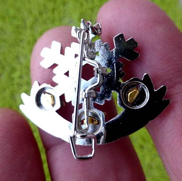 Broche ESF Enfant Flocon 1 étoile Ski De Fond - Badge Pin's France