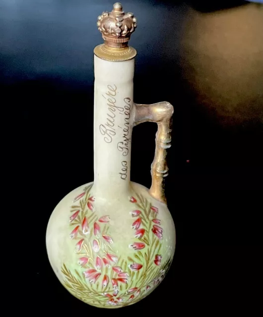 Bottle Of Perfume 1930' Heather Of Pyrenees' Perfumery A. Omnes Toulouse