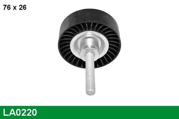 Poulie renvoi courroie LUCAS LA0220 pour AUDI SEAT SKODA VOLKSWAGEN