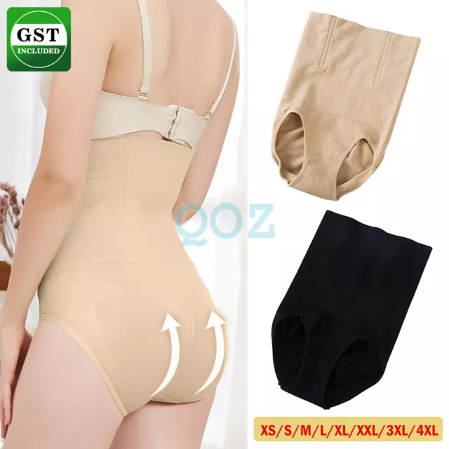 Tummy Control Butt Bum High Waist Panty Underwear Control Body Shaper Shorts AU