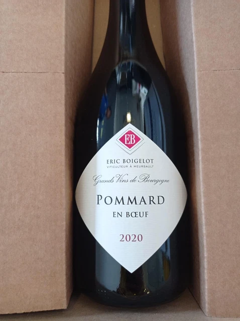Vin Rouge Bourgogne Pommard En Boeuf Eric Boigelot 2020