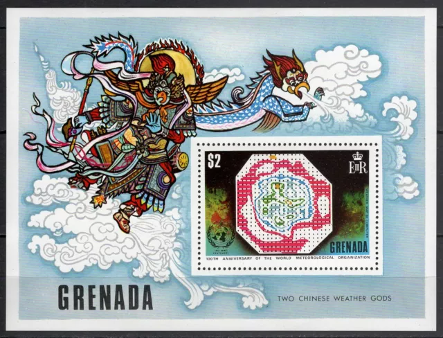 #551 - Grenada - Foglietto Organizzazione meteorologica, 1973 - Nuovo (** MNH)