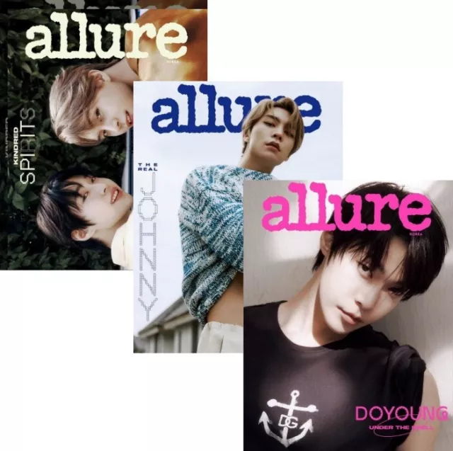 ALLURE KOREA MAGAZINE 2024 February NCT Johnny Doyoung KPOP 19.99