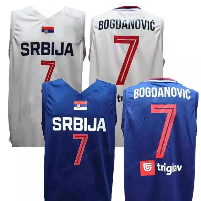 MALE JERSEY SERBIAN NATIONAL BASKETBALL TEAM BOGDANOVIC 2023…