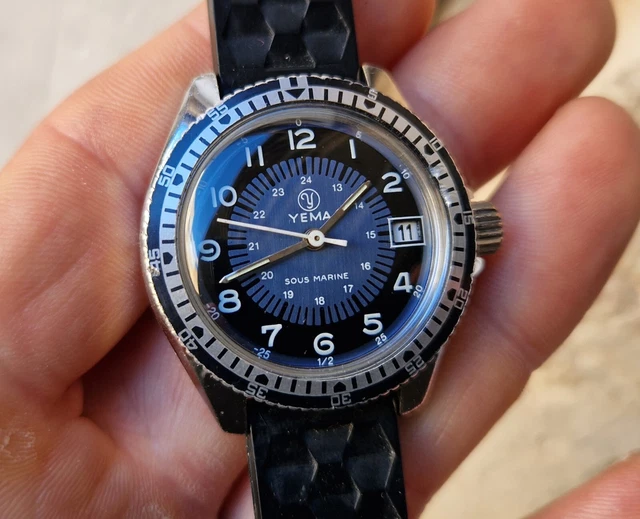 Montre De Plongée Mécanique Vintage MOD – Pour Homme, Fonctionne