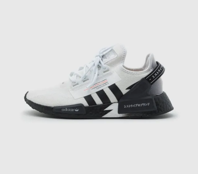 Adidas NMD R1 V2 Weiß Schwarz 44 Neu mit Karton Sneaker