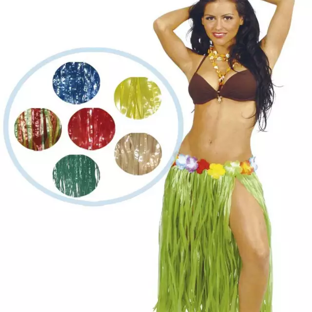 NET TOYS Gonna Hawaiana da Hula di Rafia Beige 78 cm Paglia Aloha Donna  sottana Hawaii Tropicale Caraibi - 78 cm : : Moda