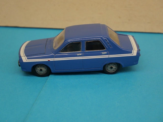 NOREV 1/43 – Renault R12 Gordini N°140, Vintage, Bleue, Collection