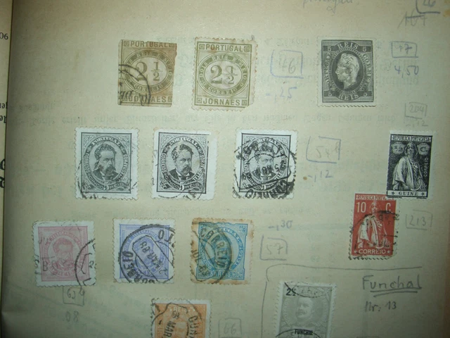 Portugal Kolonien Briefmarken aus 80 Jahre alter Sammlung, selbst bestimmen. 3