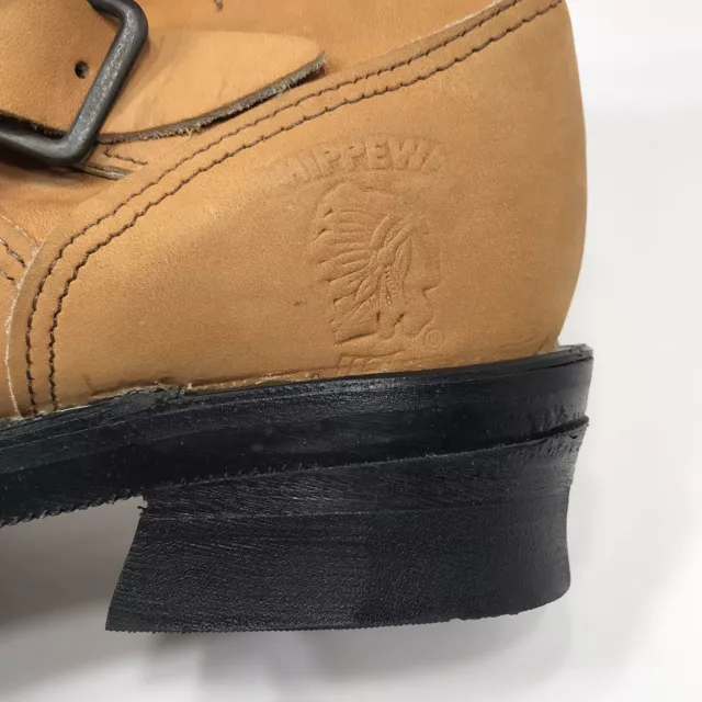 CHIPPEWA WOMENS RAYNARD Harness Steel Toe Engineer Boots Size 5.5 Tan ...