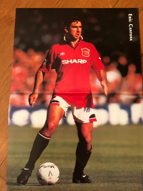 Poster Vintage Manchester United 2002 – Avec Fabien Barthez – Ancienne Affiche