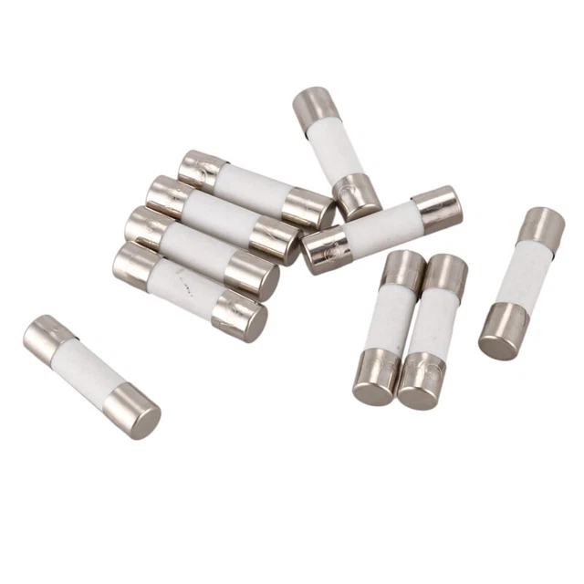 10Pcs 250V 0.5 a 500mA rupture rapide Tubes des fusibles ceramique 5 x 20 mm Z6M