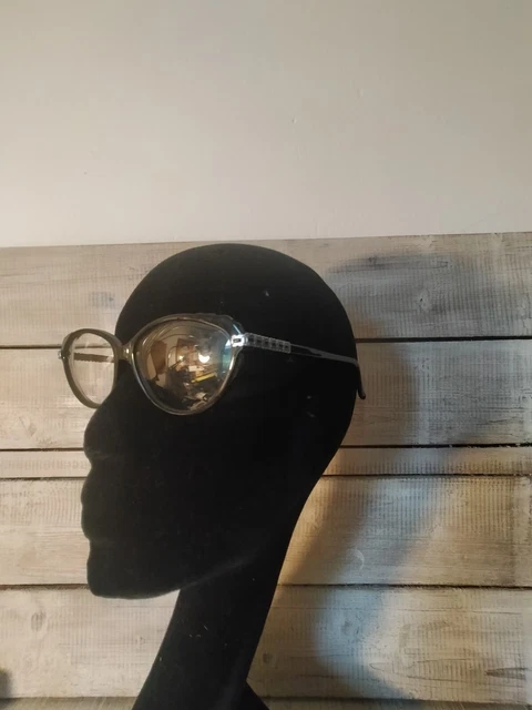 Lunettes Vintage Benetton 720 – Monture Or Marron Ovale – Neuf Sans étiquette