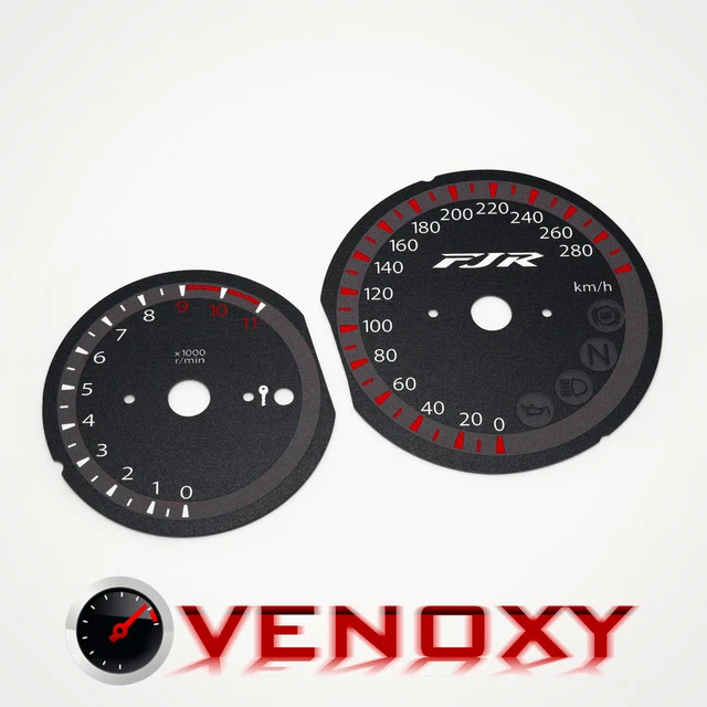 Fond De Compteur Blanc Pour Yamaha FJR 1300 2001-2002 - Neuf Sous Emballage - Marque Venoxy