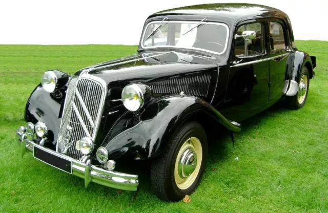 Citroen Traction Avant 15 Six Workshop Manual Taller  Pdf Dvd Repair English