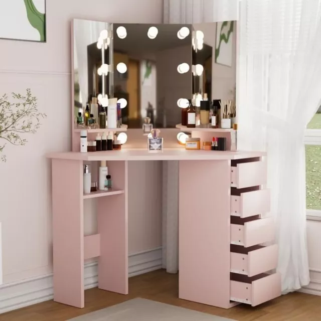 Makika corner dressing table hotsell