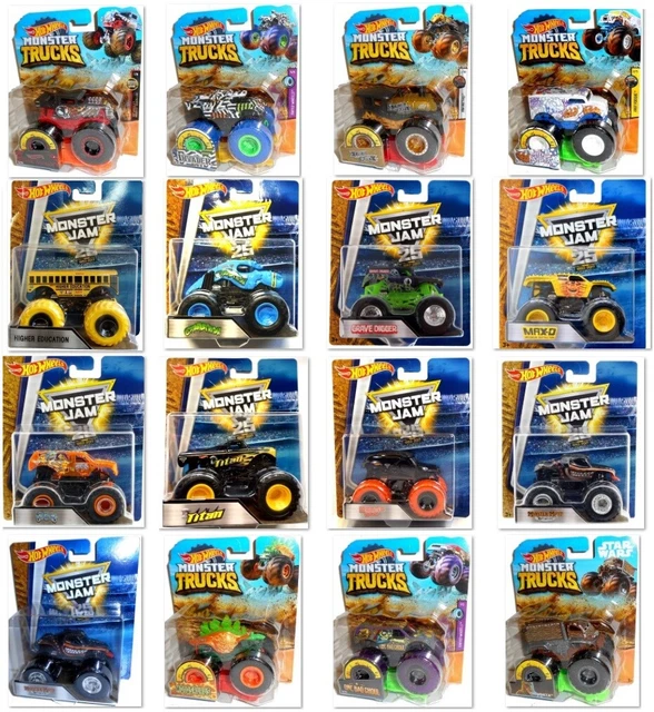 HOT WHEELS MONSTER Trucks, Jam, Voiture, Vehicule Cars 164 scale die