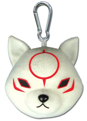 Okami Den Chibiterasu Anime Plush Keychain GE-37261